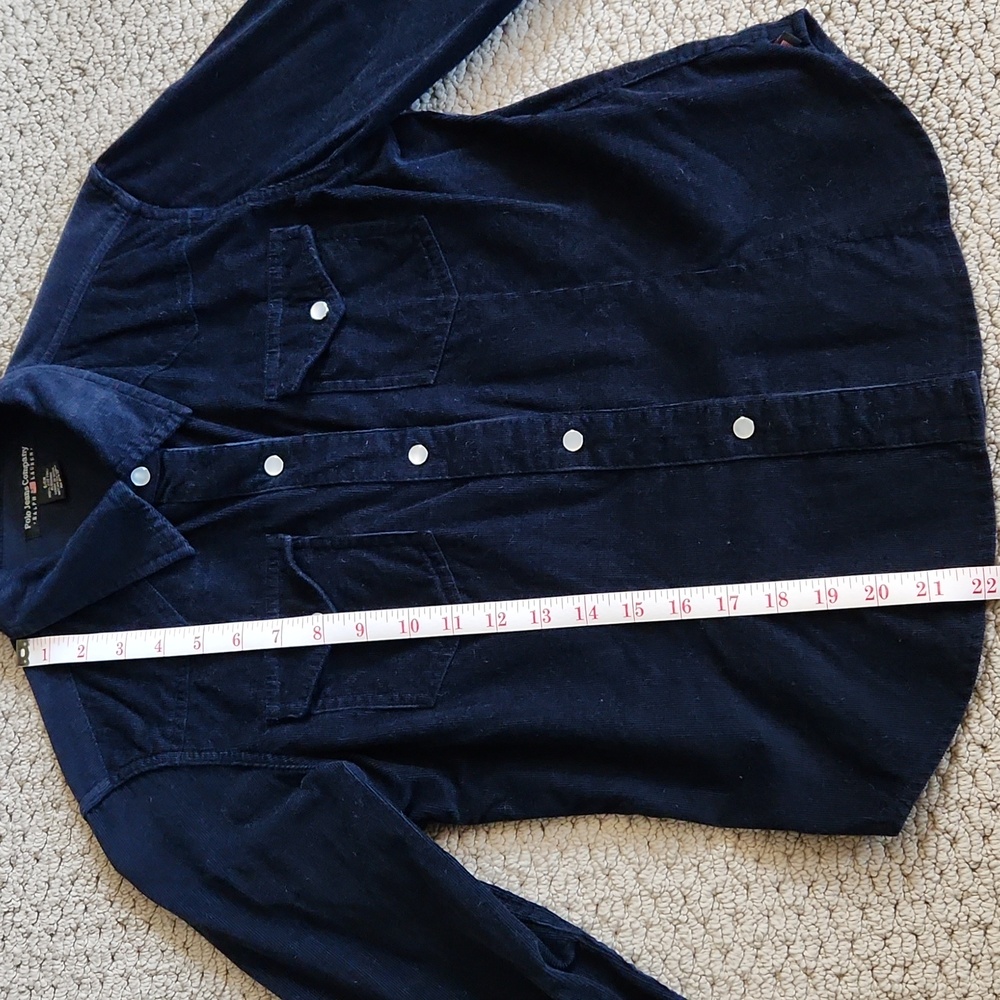 Womens Ralph Lauren Polo Jeans Company 3/4 Sleeve Shirt Small Vintage - Picture 5 of 7